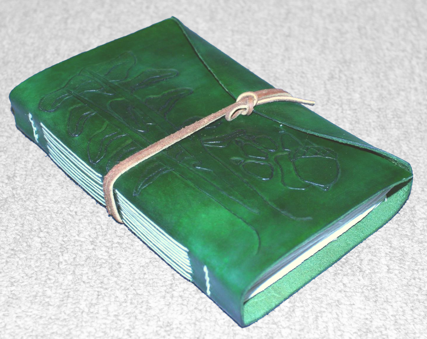 Hand-tooled Leather Journal