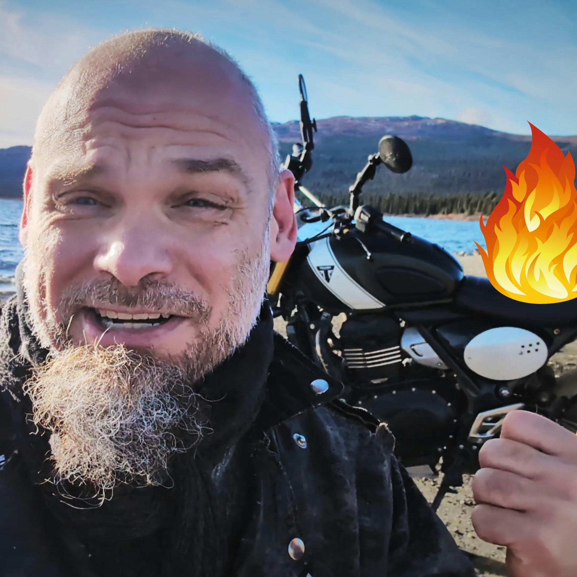 How NOT to set your bike on fire
