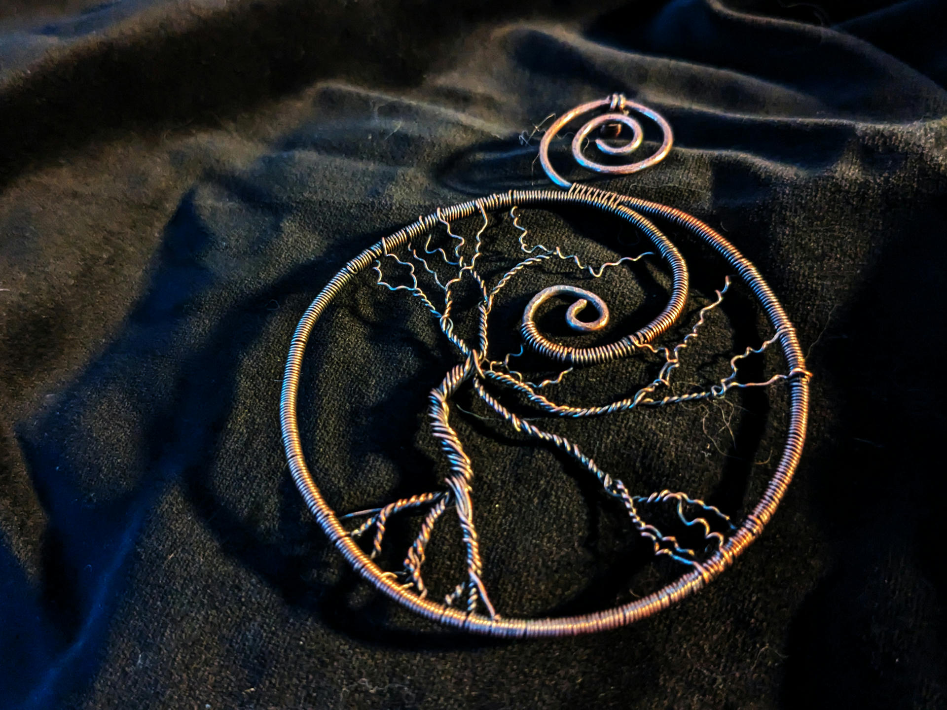 Wire Wrapped World Tree